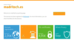 Desktop Screenshot of madritech.es