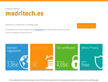 Tablet Screenshot of madritech.es